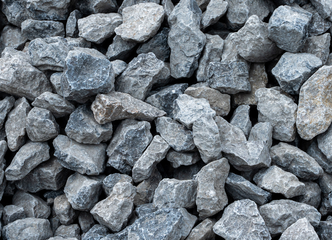 3B limestone aggregate for French drains and drainage projects